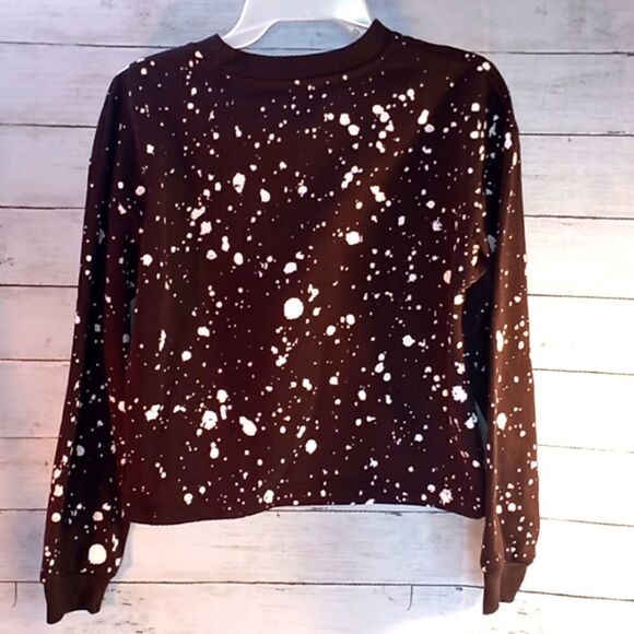 Tom & Jerry Graphic Splatter Crop Sweatshirt - Picture 4 of 4